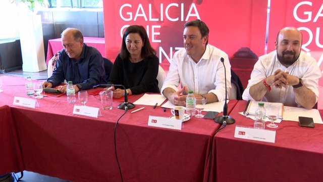 Reunión del comité ejecutivo gallego del PSdeG