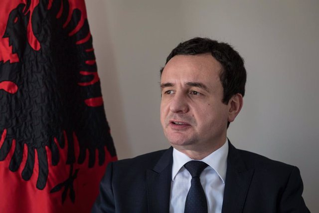 Archivo - El primer ministre de Kosovo, Albin Kurti
