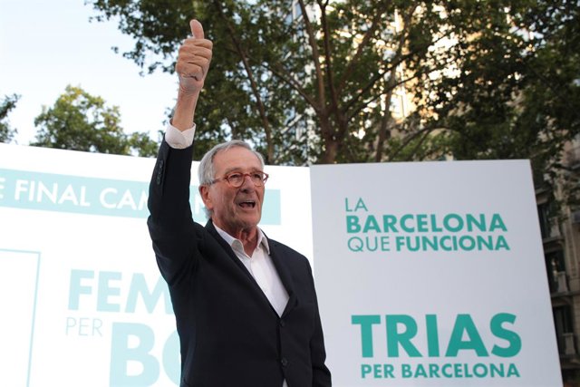 L'alcaldable de Junts i guanyador de les eleccions municipals, Xavier Trias