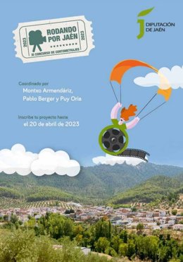 Cartel del concurso Rodando por Jaén.