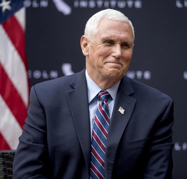 Archivo - El exvicepresidente de Estados Unidos Mike Pence.