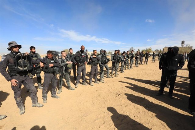 Archivo - Imagen del Ejército israelí en el Neguev