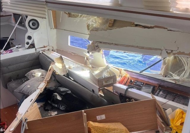 El velero Bayanbar sufre un accidente y dos personas resultan heridas, una grave, en Formentera