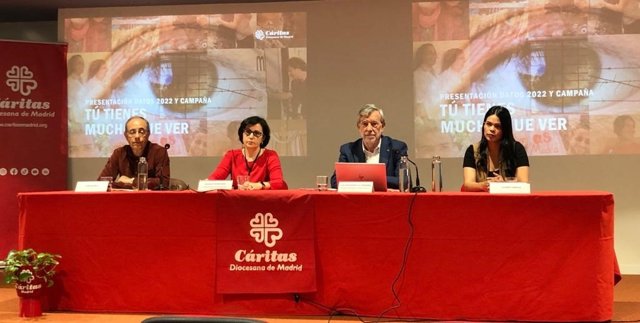 Presentación de la Memoria 2022 de Cáritas Diocesana de Madrid.