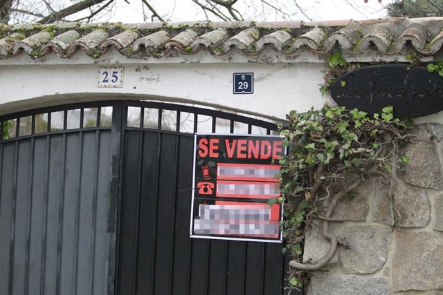 Archivo - Imatge de recurs d'una casa en venda