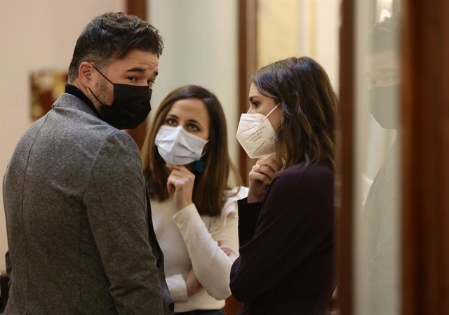 Archivo - Els comuns afirmen que Podem negocia presentar-se conjuntament amb ERC a Catalunya