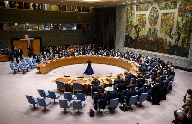 Archivo - Vista general del Consejo de Seguridad de la ONU