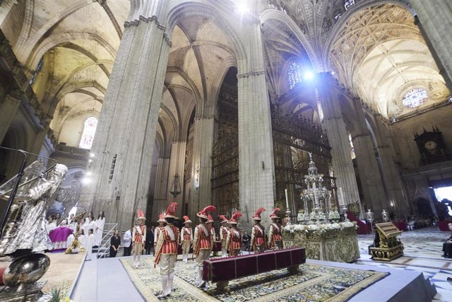 Archivo - Imagen de archivo del Corpus de Sevilla.