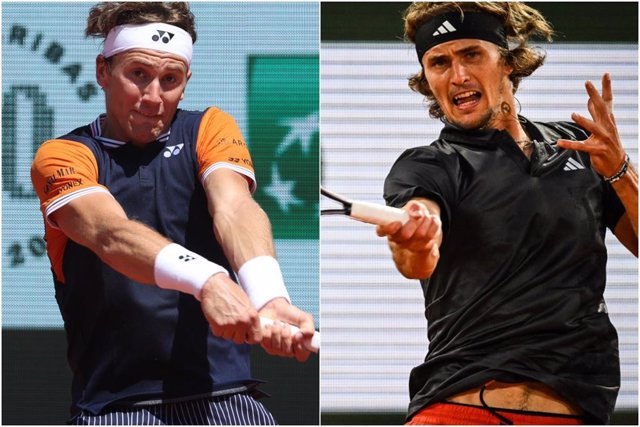 Casper Ruud y Alexander Zverev se enfrentarán en la otra semifinal masculina de Roland Garros.