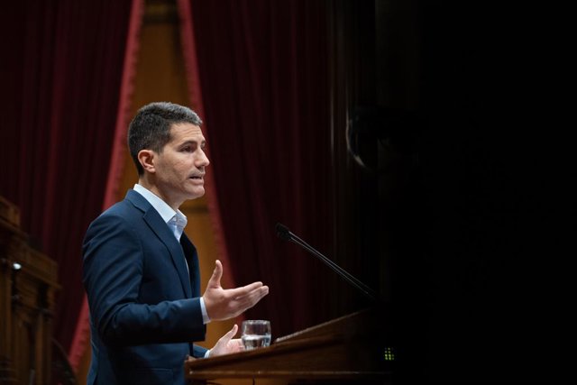 Archivo - El portaveu de Cs al Parlament, Nacho Martín Blanco
