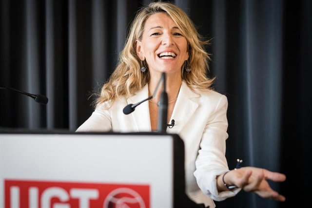 Archivo - La vicepresidenta y ministra de Trabajo y Economía Social, Yolanda Díaz,