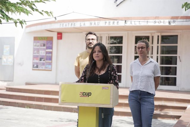 La portaveu del Secretariat Nacional de la CUP i exdiputada cupaire, Maria Sirvent