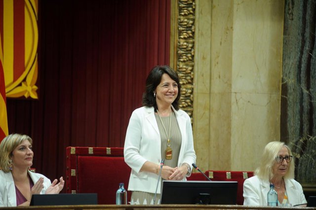La nova presidenta del Parlament, Anna Erra