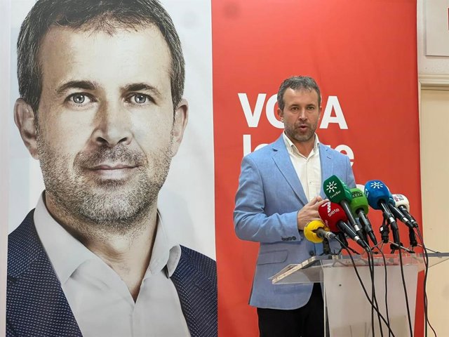 Millán durante la rueda de prensa