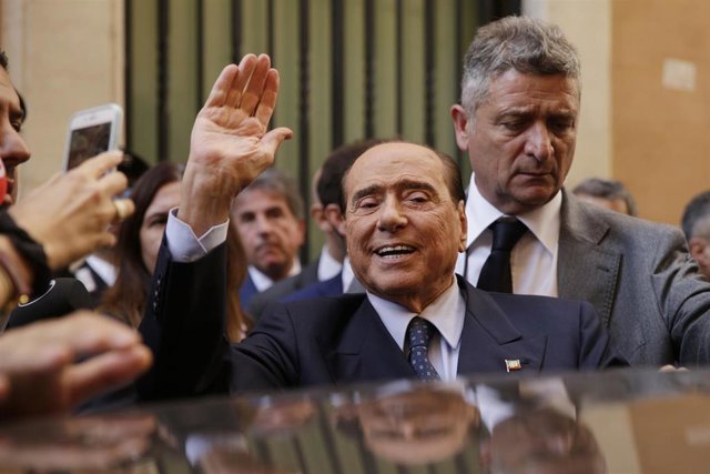 Archivo - Silvio Berlusconi, ex primer ministro de Italia