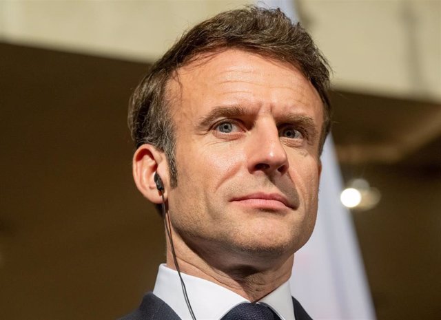 Archivo - Emmanuel Macron