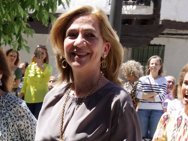 Archivo - La Infanta Cristina cumple hoy 58 años