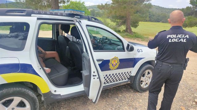 Archivo - Imagen de archivo de la Policía Local de Ibi (Alicante).