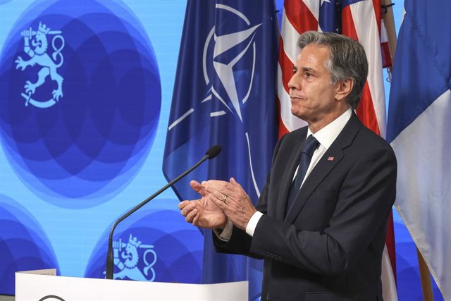 El secretario de Estado estadounidense, Antony Blinken  
