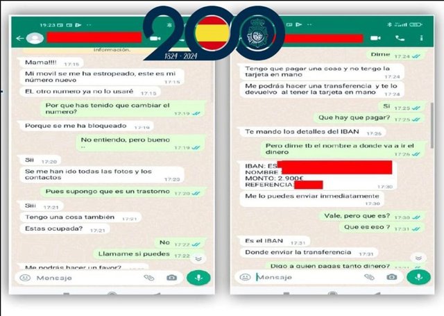 Dos detenidos por practicar la estafa del 'hijo en apuros' a raíz de distintas denuncias en Valladolid .