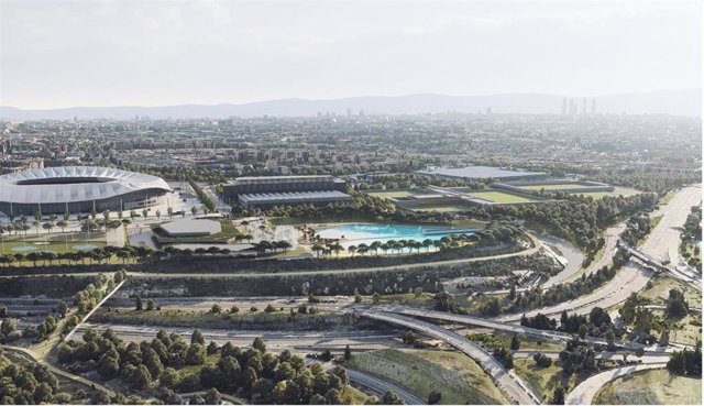 Madrid tendrá la playa urbana más grande de Europa en 2025 junto al Metropolitano.