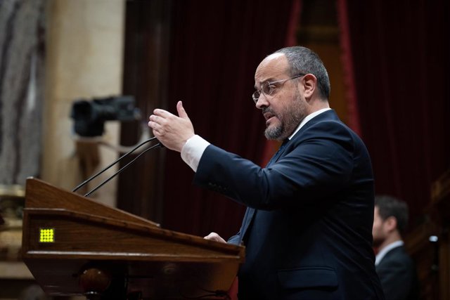 El líder del PP a Catalunya, Alejandro Fernández