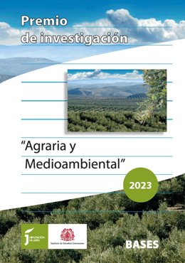 Archivo - Cartel del Premio de Investigación Agraria y Medioambiental.
