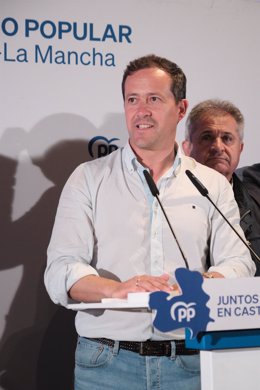 El candidato del PP a la Alcaldía de Toledo, Carlos Velázquez  