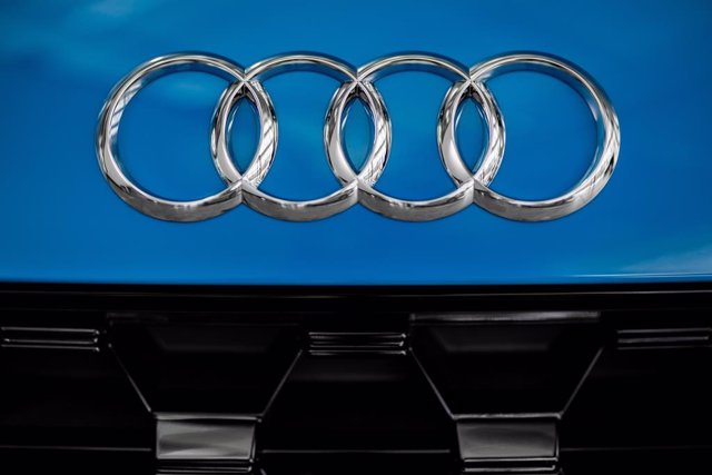 Archivo - Logotipo de Audi.