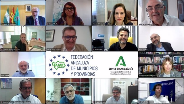 Jornada 'Blockchain aplicado a la Administración y las smart cities' organizada por la Federación Andaluza de Municipios y Provincias (FAMP).