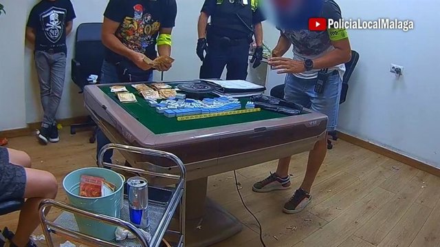 Actuación de la Policía Local de Málaga