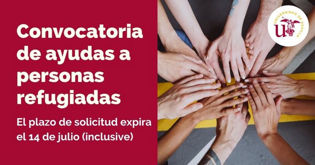 Cartel anunciador de las dos convocatorias para refugiados que lanza la US.