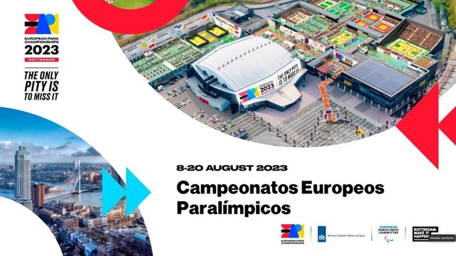 Campeonatos Europeos Paralímpicos de Rotterdam 2023.
