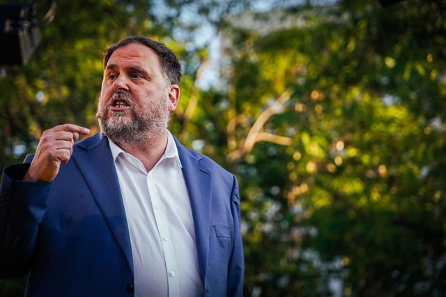 Archivo - El president d'ERC, Oriol Junqueras