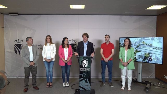 Presentación del nuevo equipo de Gobierno en Fuenlabrada que encabeza Javier Ayala (PSOE)