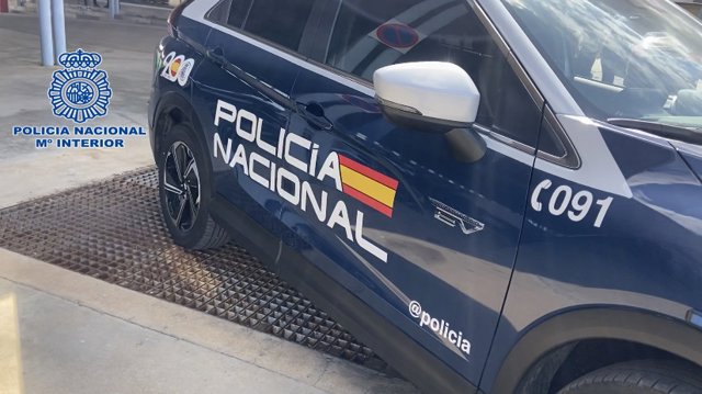 Imatge d'un cotxe de la Policia Nacional 