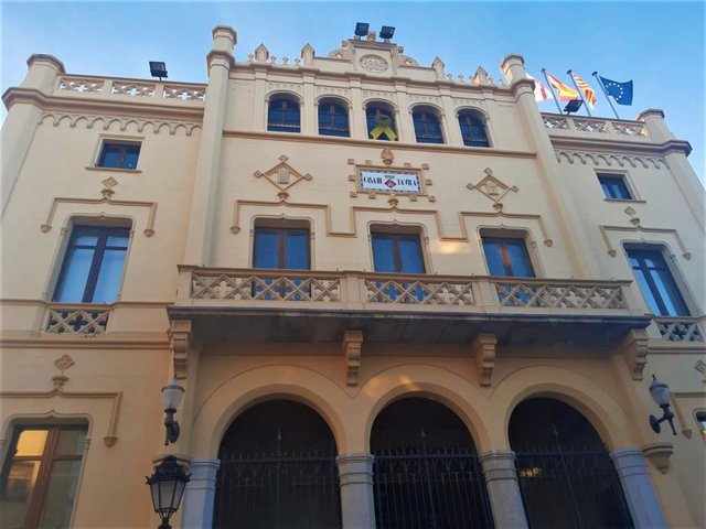 Archivo - Façana de l'Ajuntament de Sitges