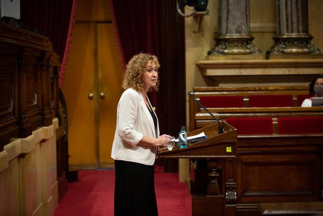 Archivo - La consellera de Justícia de la Generalitat, Ester Capella
