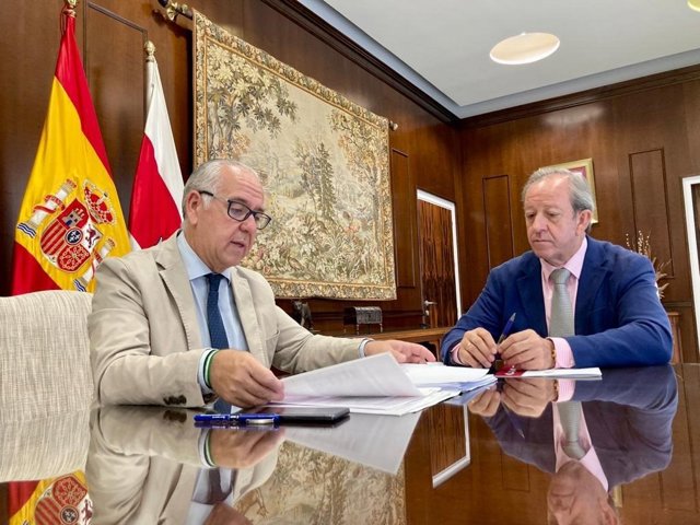 Jesús Estrella y Francisco Carmona