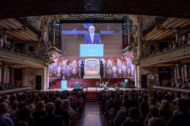 Acto de UIC Barcelona en el Palau de la Música