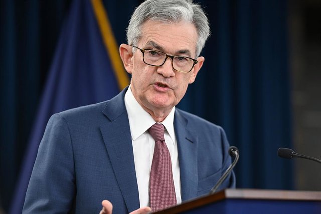 Archivo - Jerome Powell, presidente de la Reserva Federal de Estados Unidos (Fed).