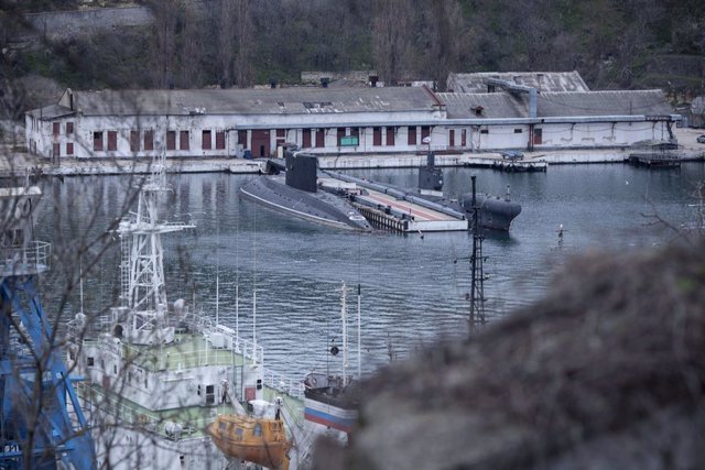 Archivo - Vaixells de guerra i submarins russos a Sebastòpol