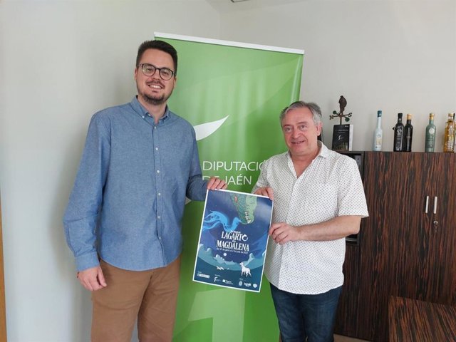 El diputado de Promoción y Turismo en funciones, Francisco Javier Lozano, y el presidente de Iuventa, Rafael Cámara