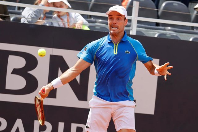 Archivo - Roberto Bautista Agut (ESP) against Marco Cecchinato (ITA) during the 2023 Internazionali BNL d’Italia, Masters 1000 tennis tournament on May 14, 2023 at Foro Italico in Rome, Italy - Photo Agn Foto / LiveMedia / DPPI