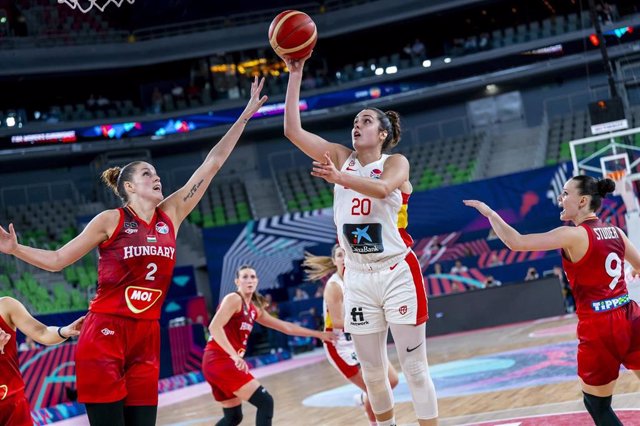 Alba Torrens, durante el Eurobasket 2023.