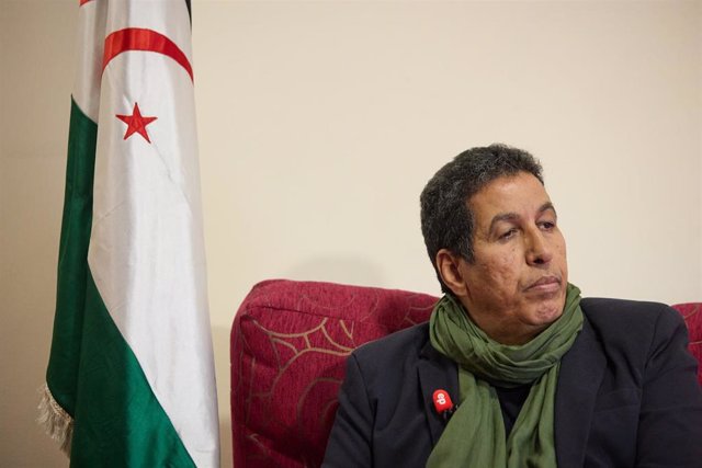Archivo - El delegado estatal del Frente Polisario en España, Abdulah Arabi