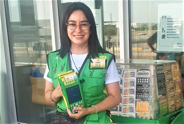 Vendedora de la ONCE