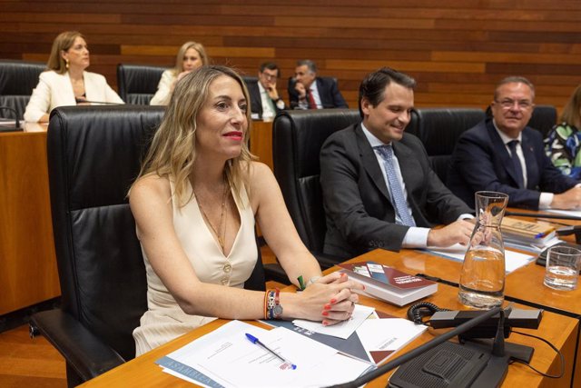 La presidenta del PP d'Extremadura, María Guardiola