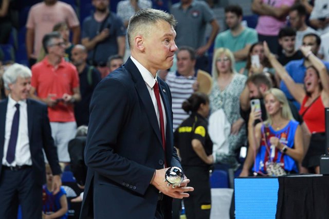L'entrenador lituà Sarunas Jasikevicius 