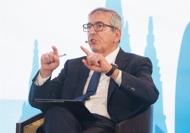 Archivo - El presidente del ICO, José Carlos García de Quevedo, durante la XIII Edición del Foro Spain Investors Day en el Hotel Mandarín Oriental Ritz, a 11 de enero de 2023, en Madrid (España).